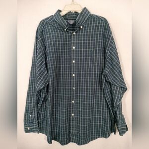 Men's Green Plaid Shirt